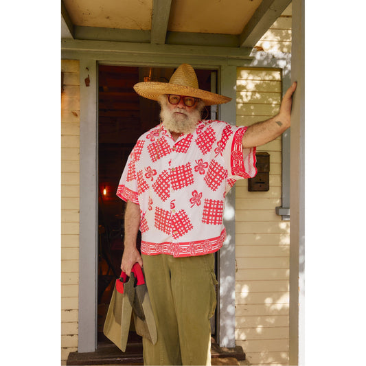 Picnic Cloth Shirt - Red - DUNE + SALT