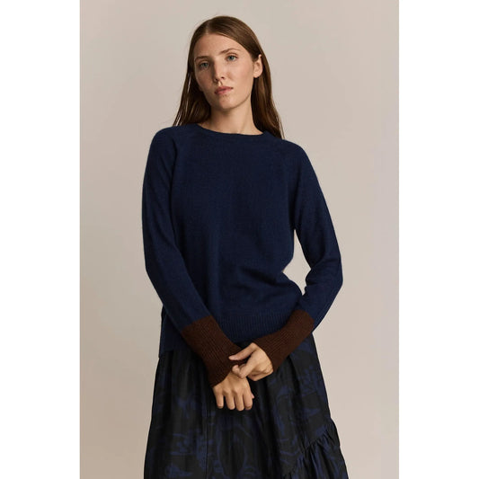 Brighton Pullover - Sapphire Combo - DUNE + SALT