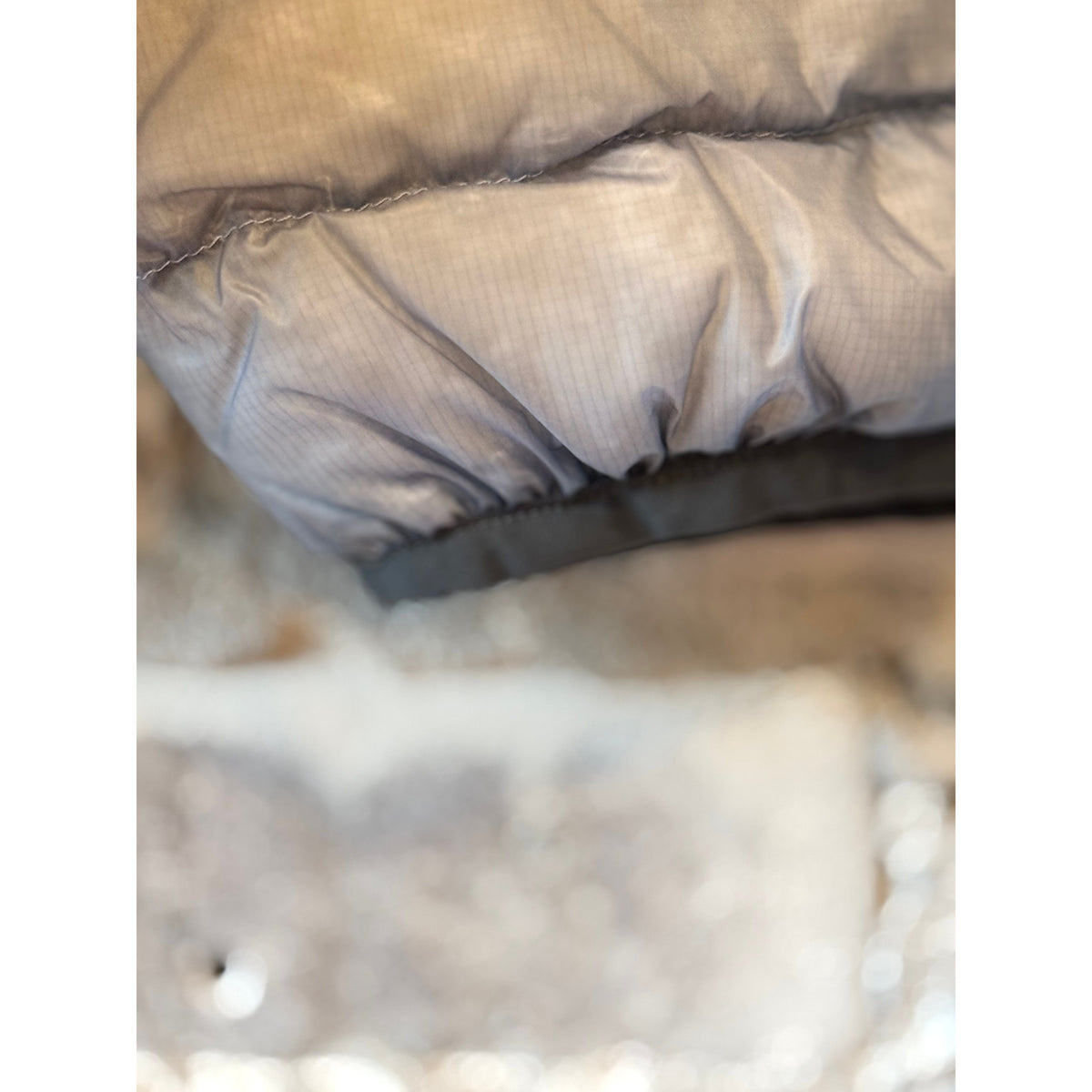 Aspesi Nelson Down Hooded Jacket - Sky Blue Gray