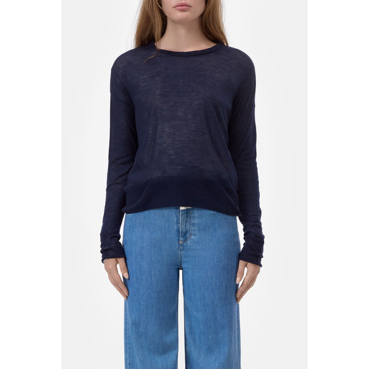 Closed Women's Pure Wool Fine Knit - Dark Night Dark Slate Gray