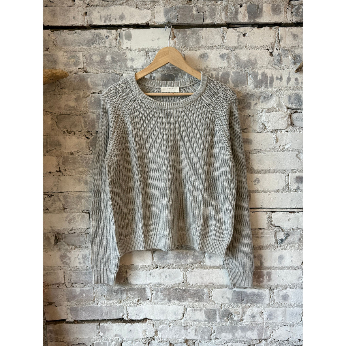 One Grey Day Raleigh Pullover - Heather Grey Gray