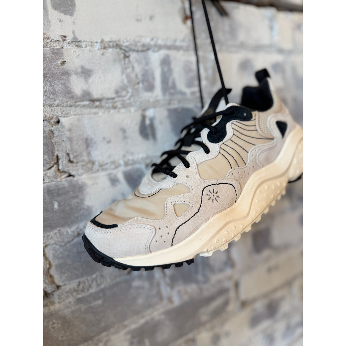 Flower Mountain Ranya Uni Sneaker - Bone/Milk Gray
