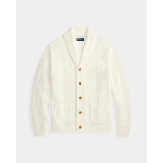 Cotton Shawl Collar Cardigan - Nevis - DUNE + SALT