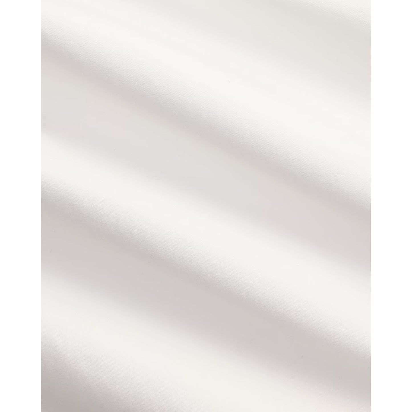 Men's white Classic Fit Sateen Workshirt by Polo RL, featuring a button-down collar and long sleeves, designed for a polished look.