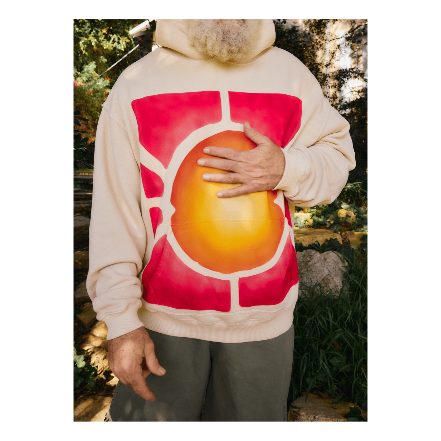 Artscape Airbrush Hoodie - Cloud - DUNE + SALT