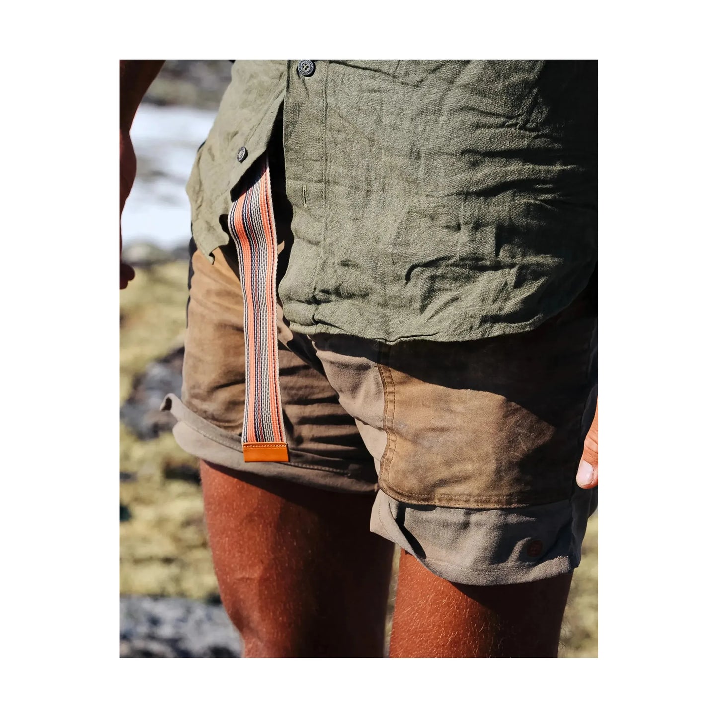 Men's 7incher Field Short - Terra Red/Red - DUNE + SALT