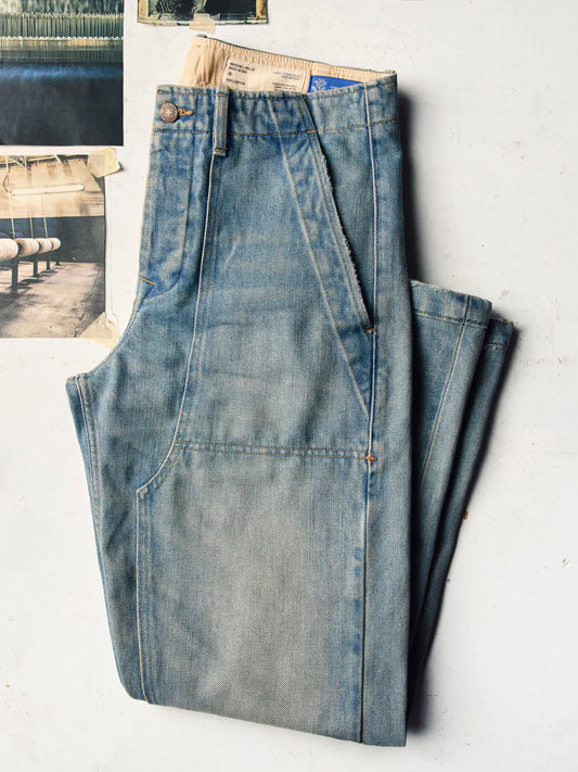 Hencye Workpant - Natural Indigo - DUNE + SALT
