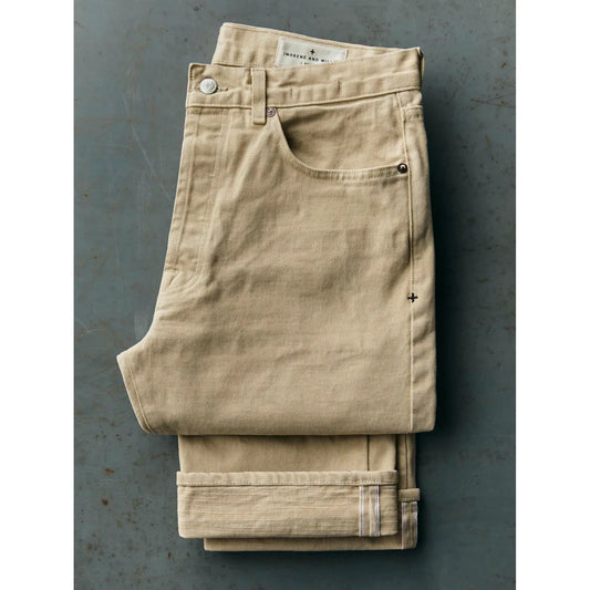 imogene + willie Lewis Desert Selvage Rinse Rosy Brown