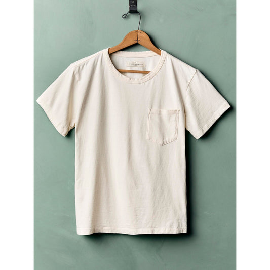 classic knit pocket tee