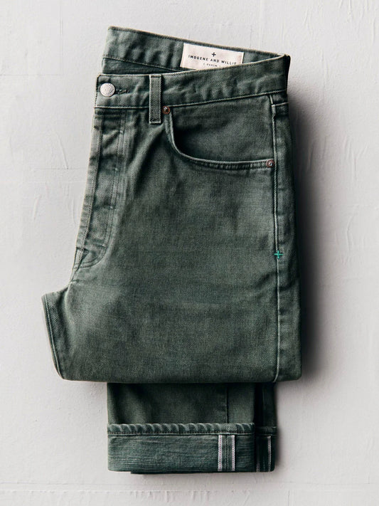 Russell Selvedge Jean - Washed Spruce