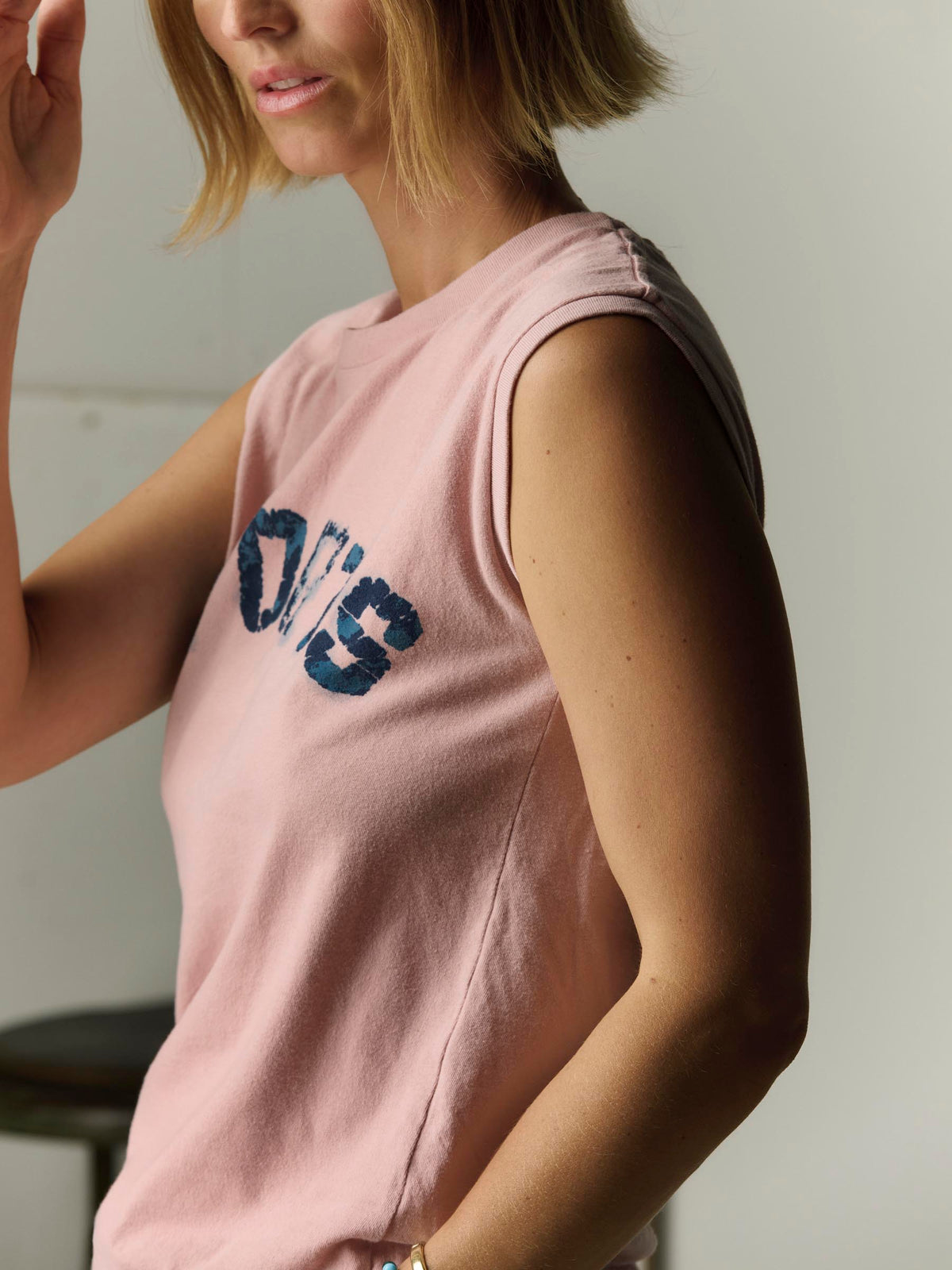 Sports Muscle Tee - Pink