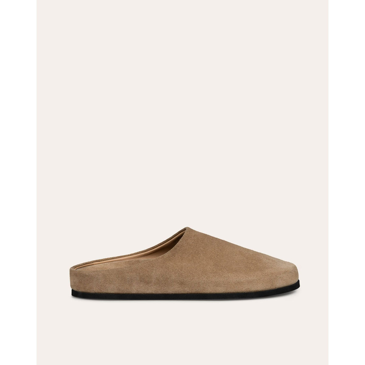 Women's Dear Frances Vico Suede Mule in caramel, featuring a sleek slip-on design and stylish suede finish.