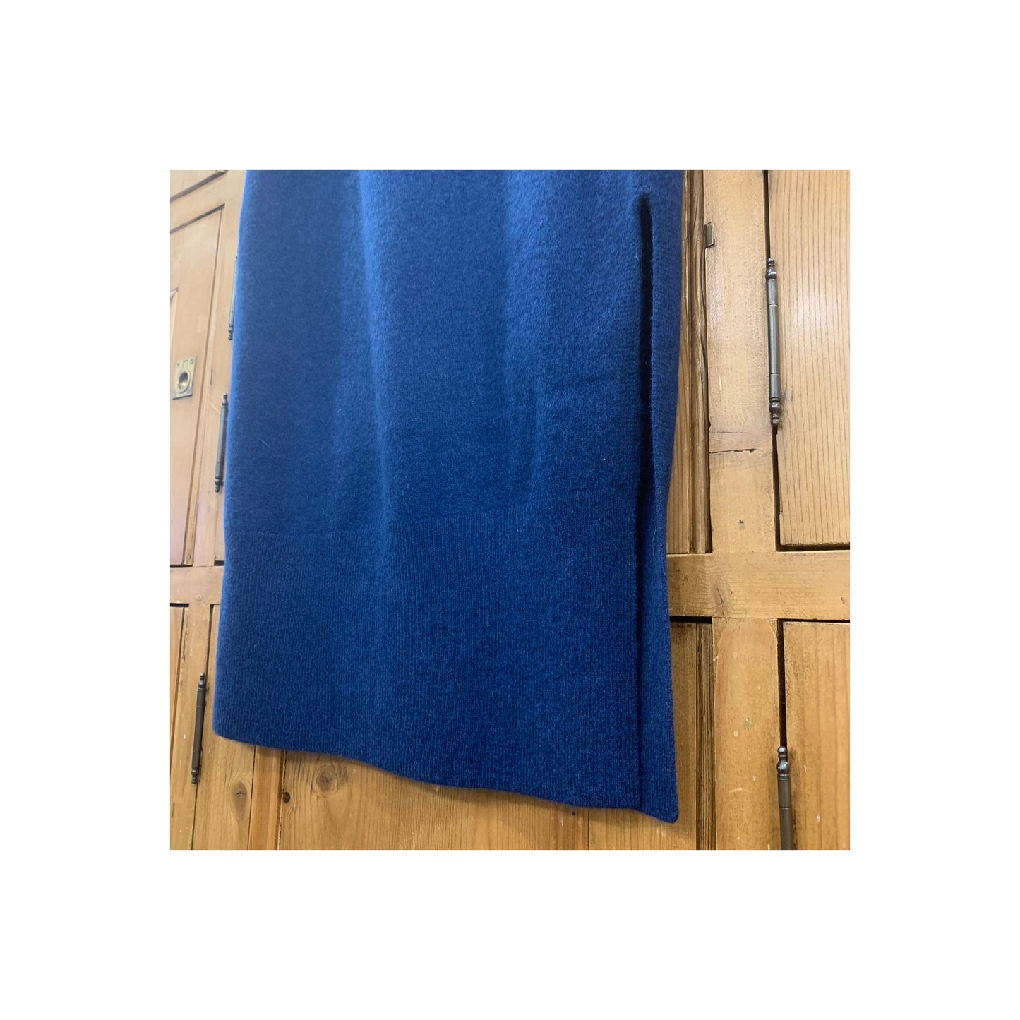 Annecy Long Side Split Skirt - Marine - DUNE + SALT