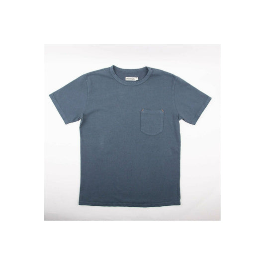 13 Ounce Pocket T-Shirt - Faded Blue - DUNE + SALT