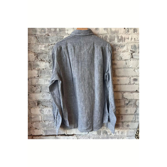Paul Linen Shirt - Jean - DUNE + SALT