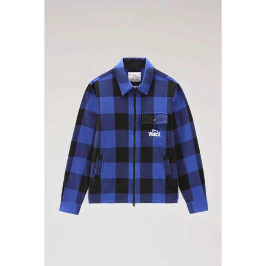 Timber Flannel Check Overshirt - Royal Buffalo - DUNE + SALT