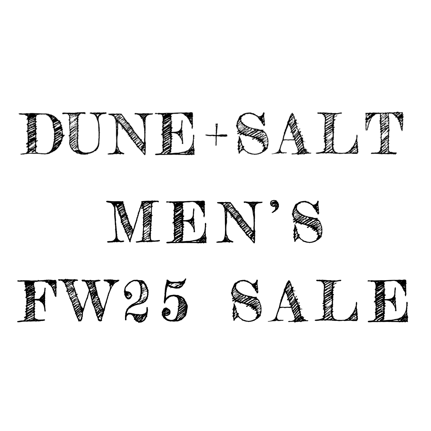 MEN'S FW25 SALE