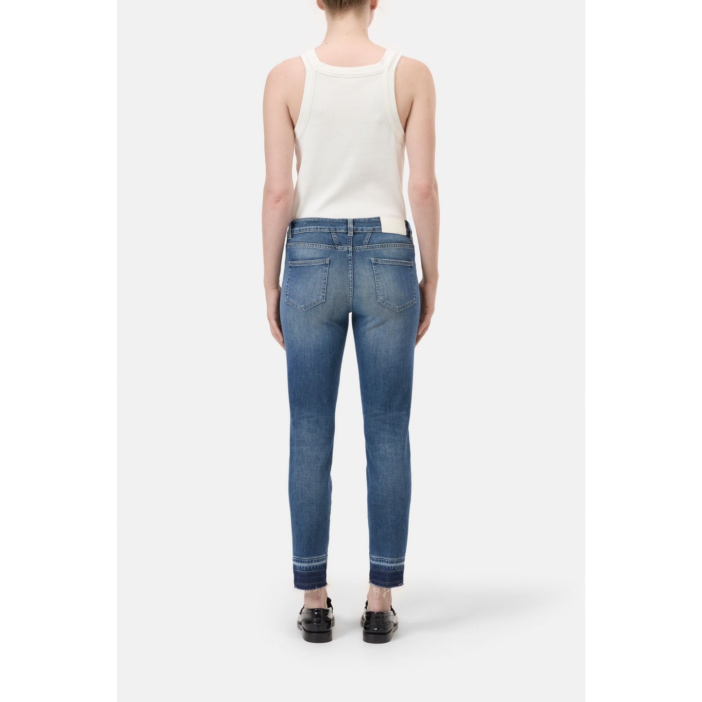 Baker Power Stretch Denim - Dark Blue - DUNE + SALT