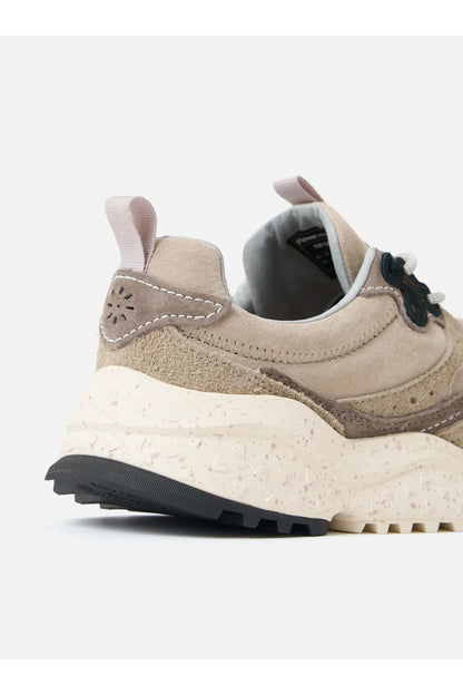 Wave Men's Hairy Velour Sneaker - Dove - DUNE + SALT