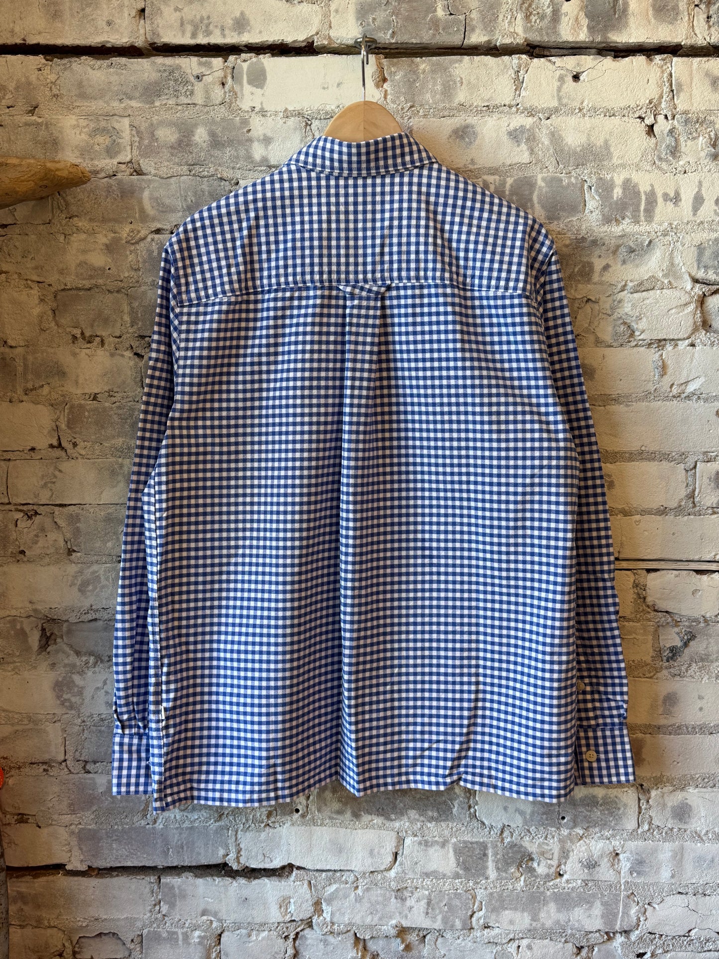 Colby Regular Fit Oxford Shirt - Cobolt Check