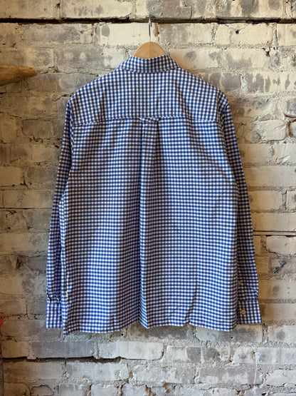 Colby Regular Fit Oxford Shirt - Cobolt Check