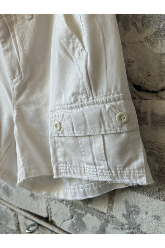 Drill Short - White - DUNE + SALT