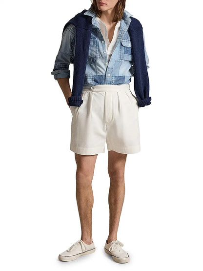 Classic Fit Chicago Workshirt - Indigo Patchwork - DUNE + SALT