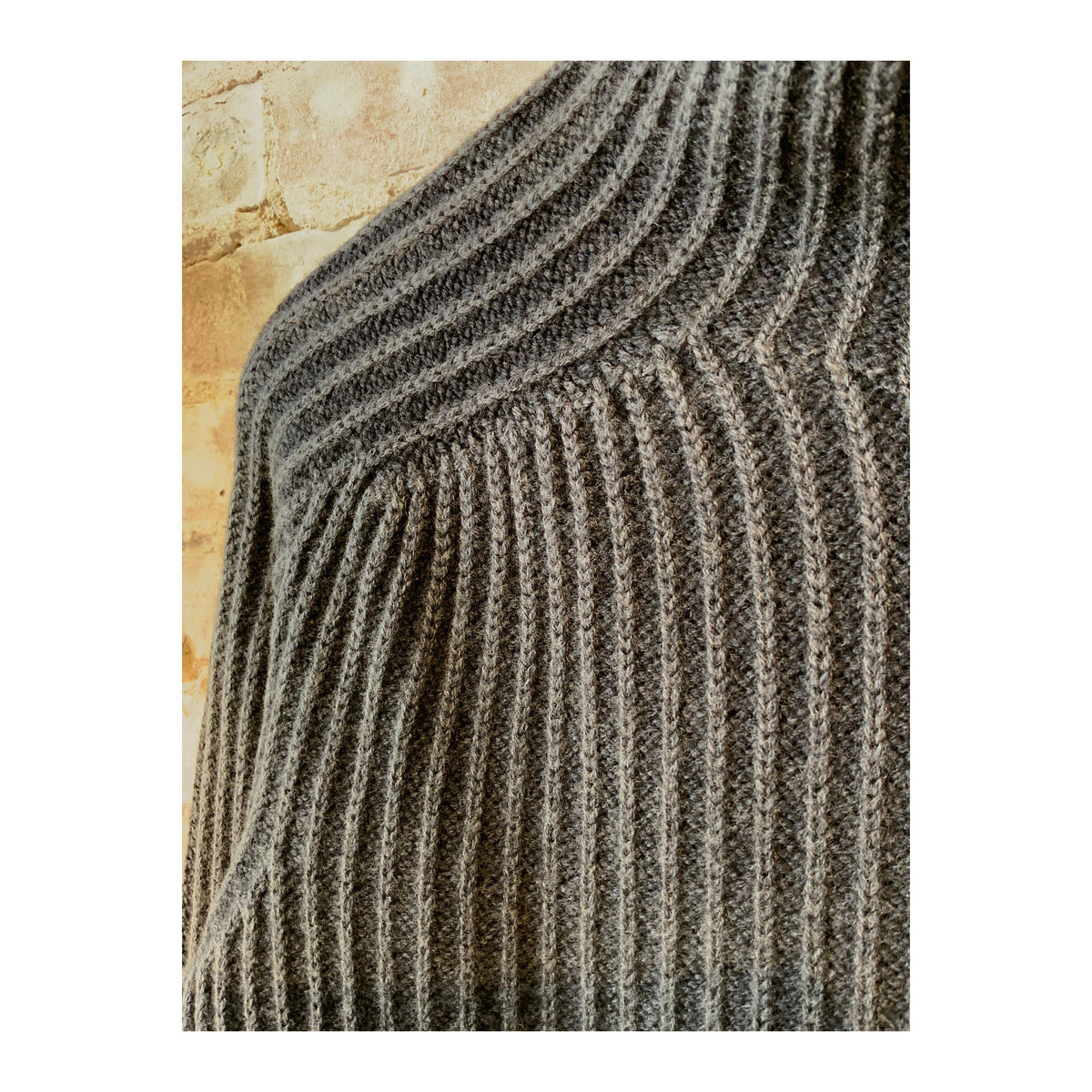 Men's reversible foggy mock sweater in navy, featuring a stylish mock neckline and soft fabric for versatile wear.