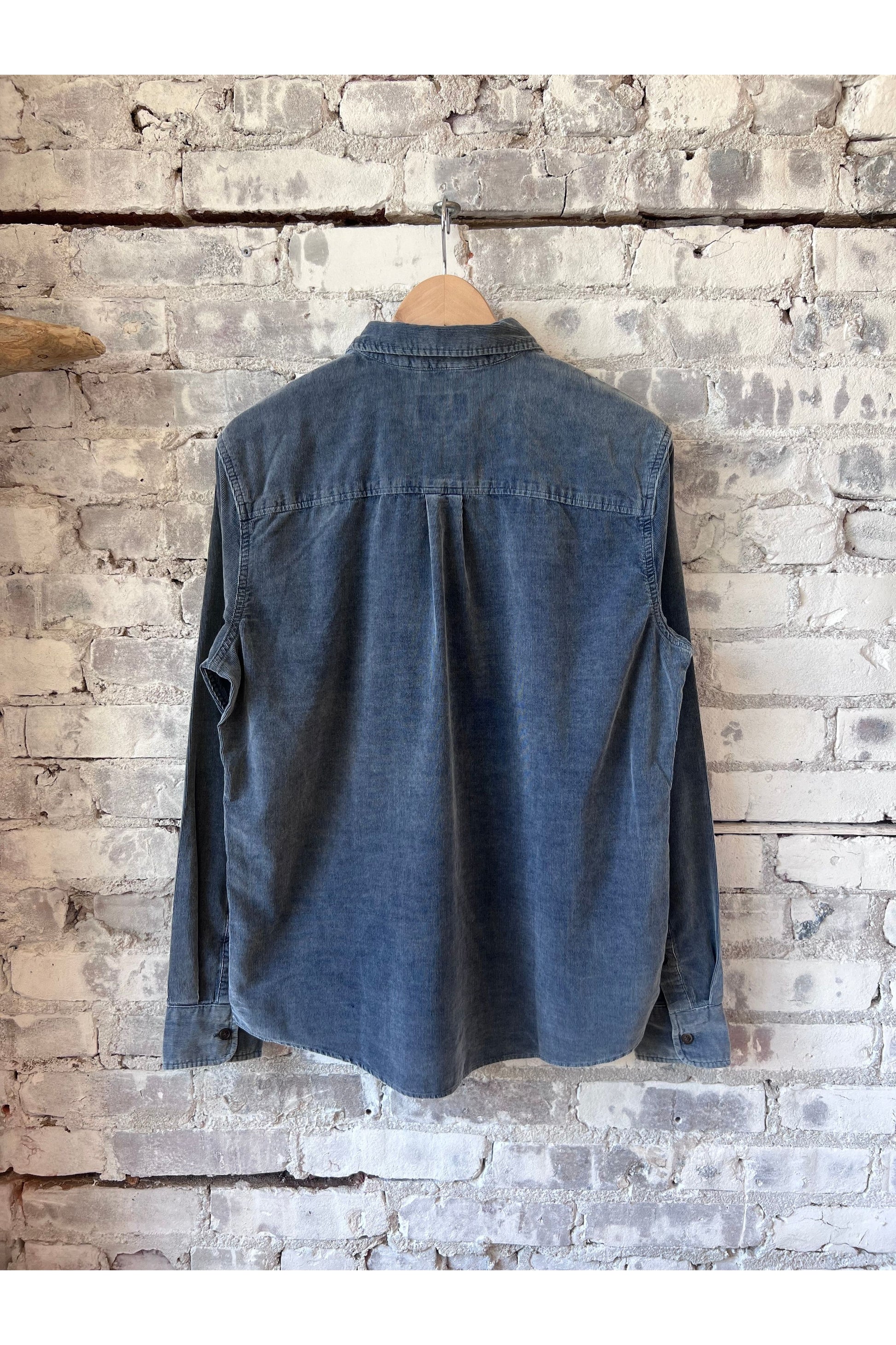 Lightweight Corduroy Shirt - Indigo - DUNE + SALT