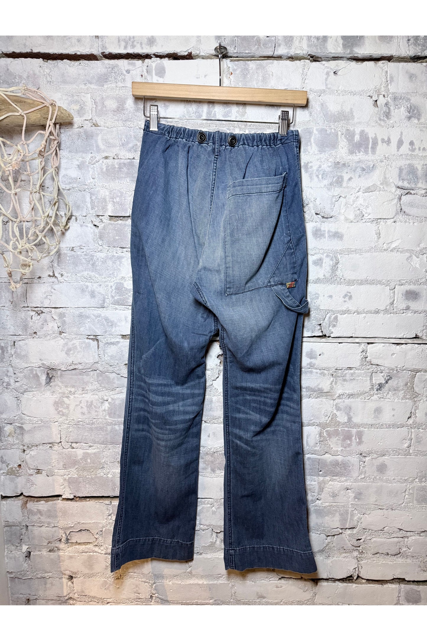 INDIGO FRENCH/SAILORS PANT - Indigo 2 - DUNE + SALT