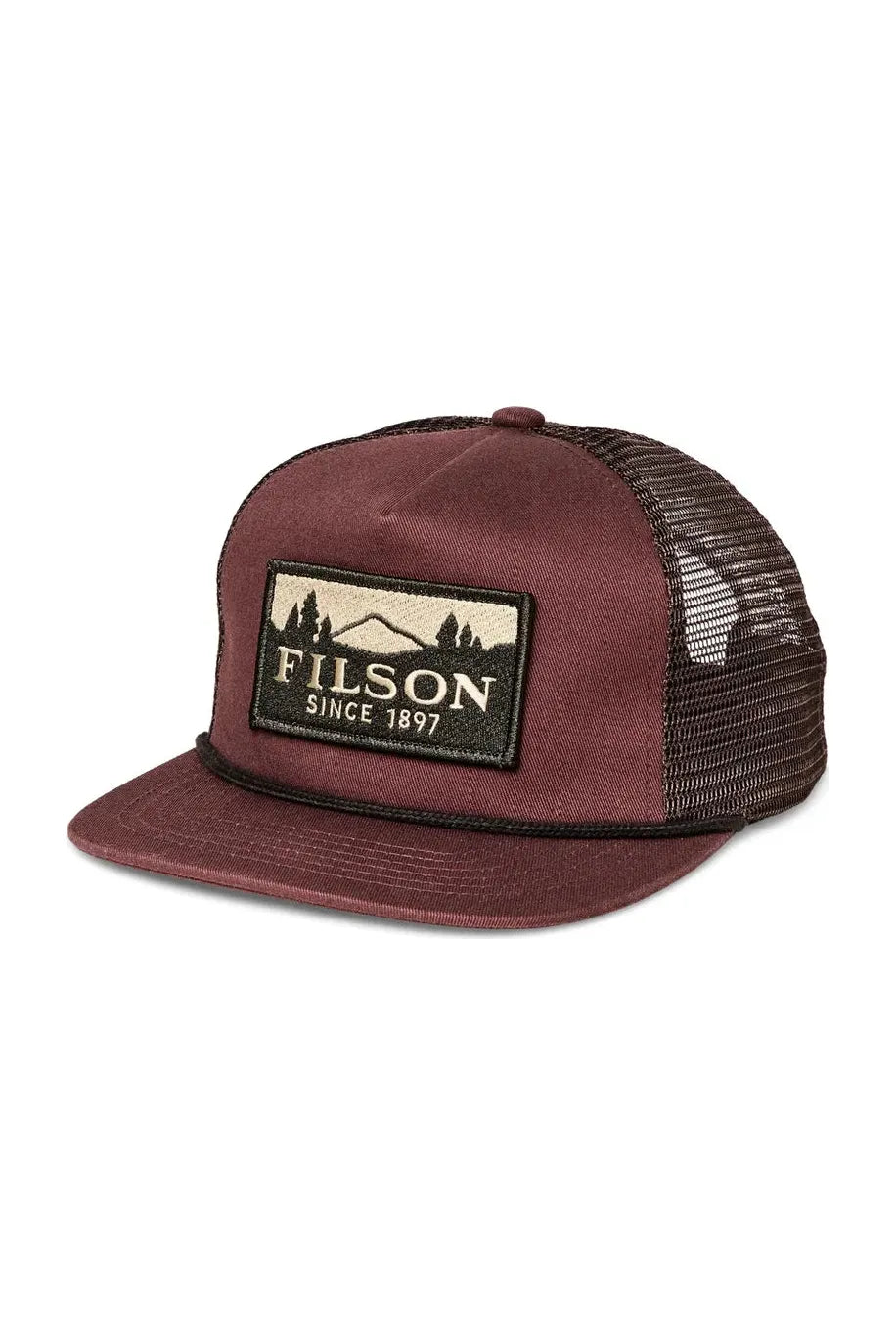 Filson Trucker Mesh Cap - Redwood/Scenic - DUNE + SALT
