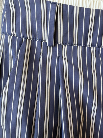 New York Pants - Navy White Stripe - DUNE + SALT