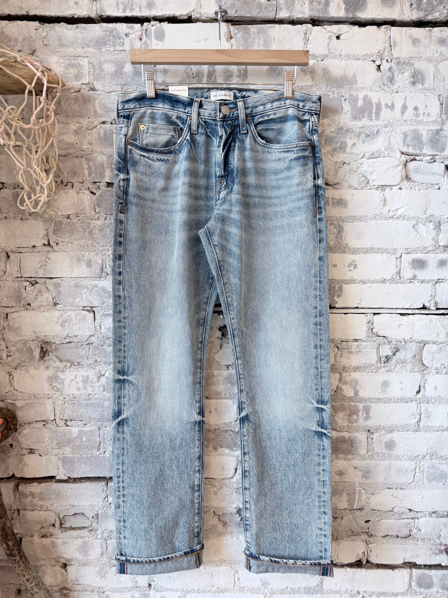 Harlan Straight Archive Selvedge 12oz - Decade Wash - DUNE + SALT