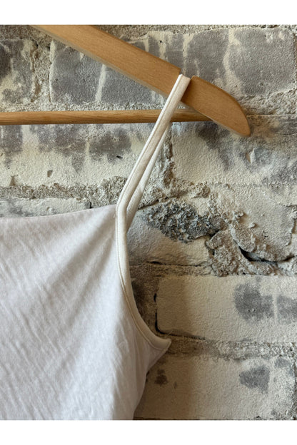 Hi-Soft Double Face Camisole - White - DUNE + SALT