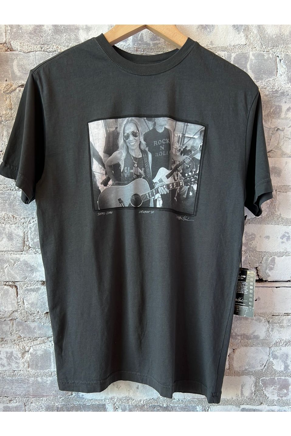 "Sheryl" SS Tee - Faded Black - DUNE + SALT