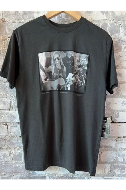 "Sheryl" SS Tee - Faded Black - DUNE + SALT