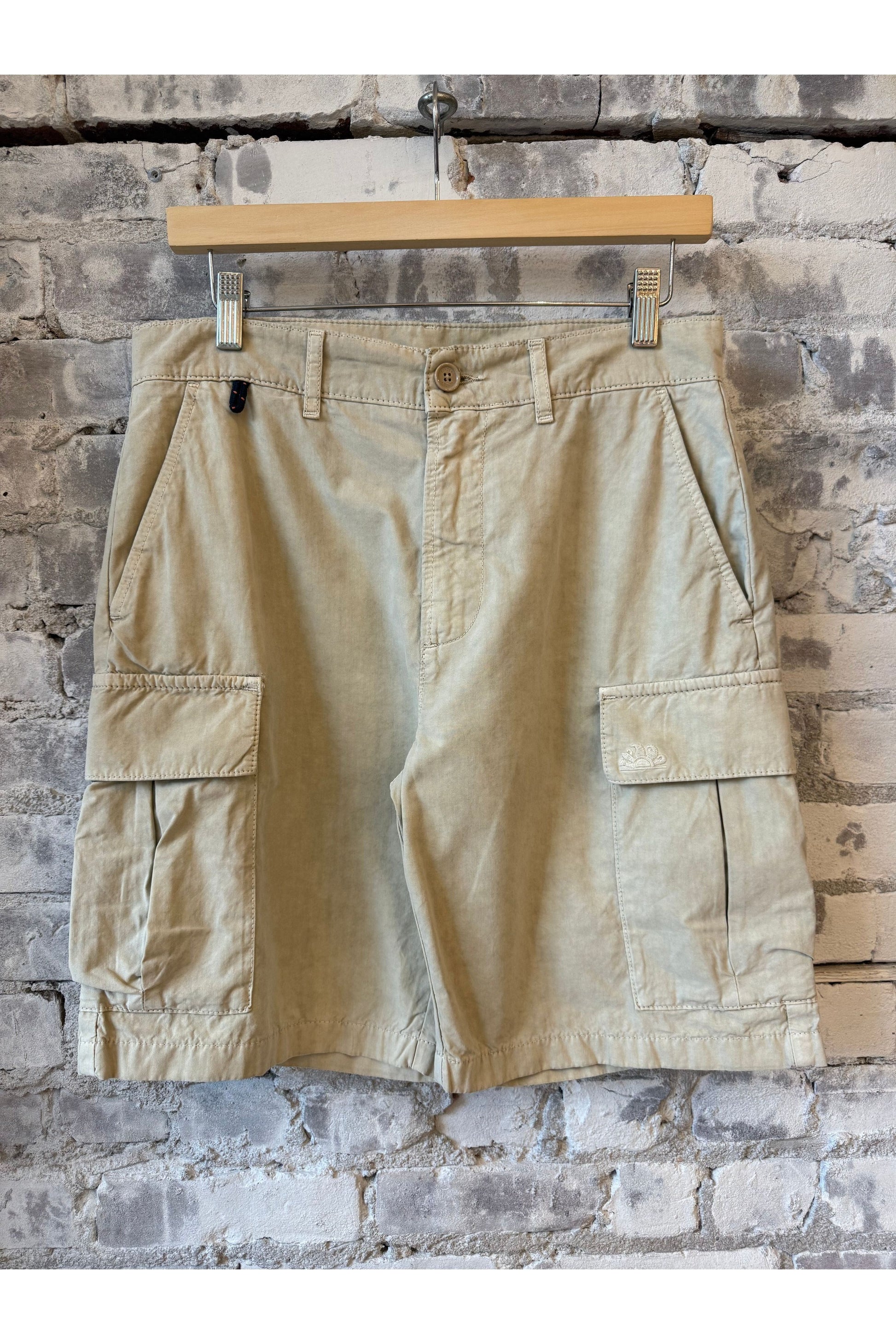 Rainbow Garment-Dyed Cargo Short - Sand - DUNE + SALT