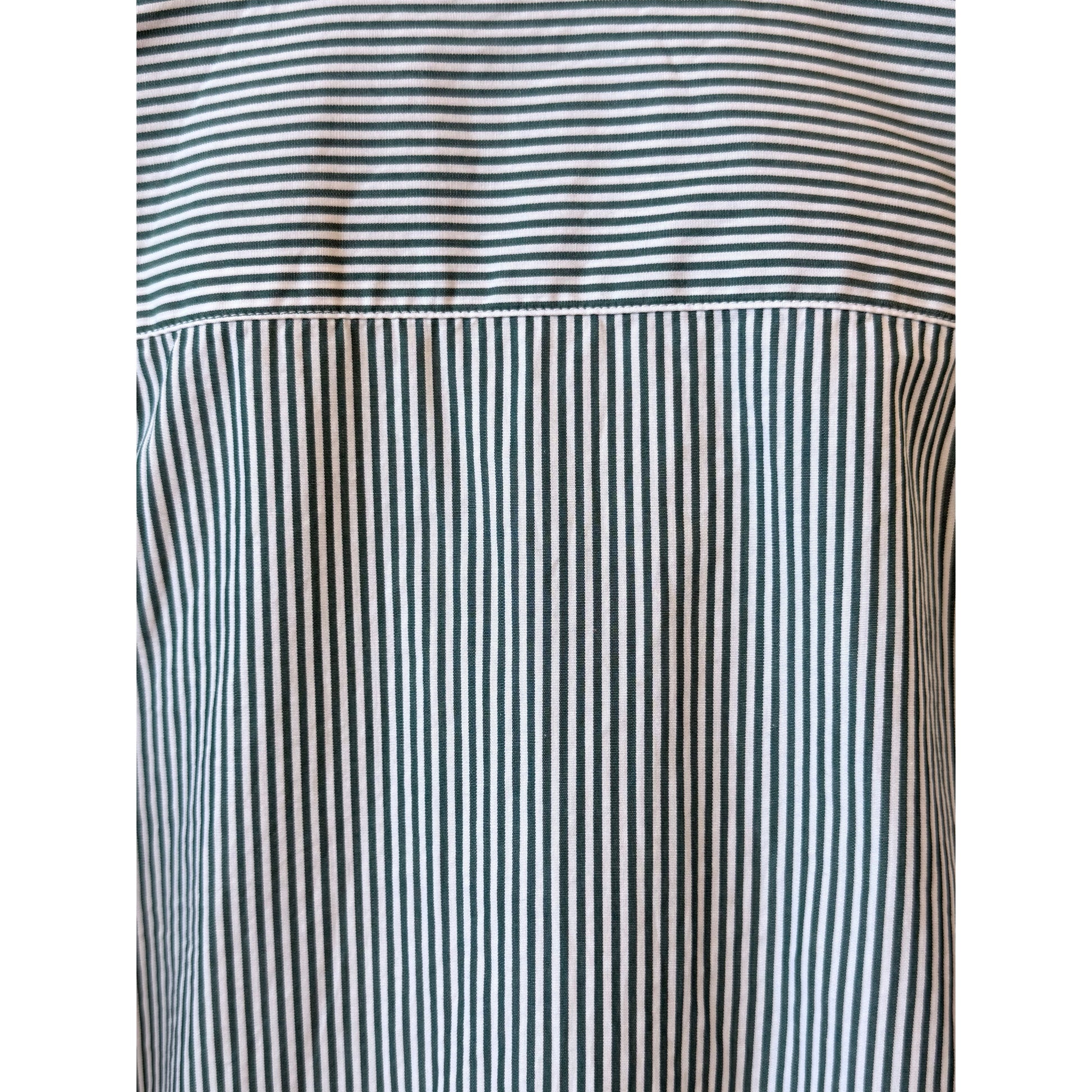 Paul Woven Shirt - Green/White - DUNE + SALT