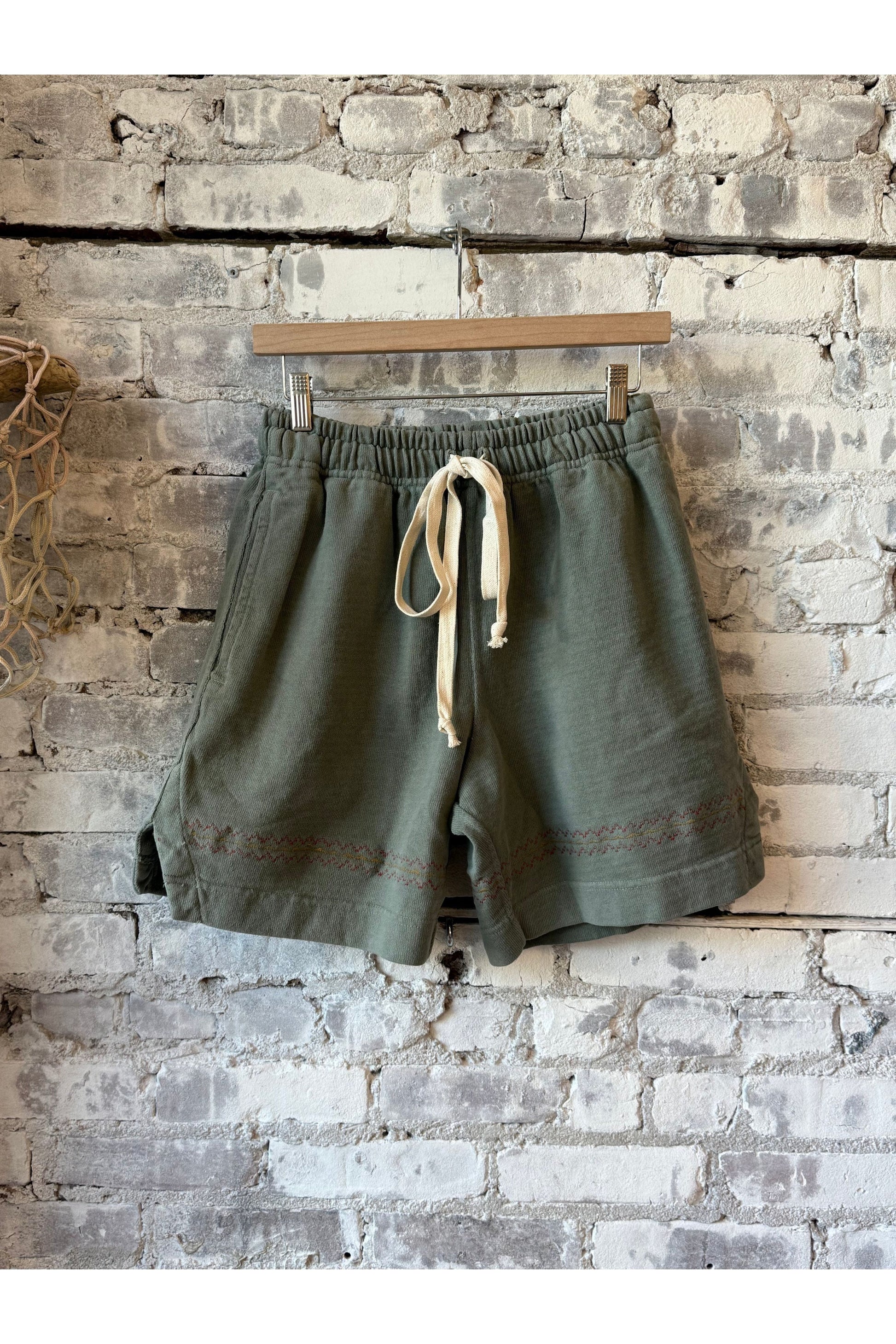 Heavyweight Gym Class Shorts - Pond Green - DUNE + SALT