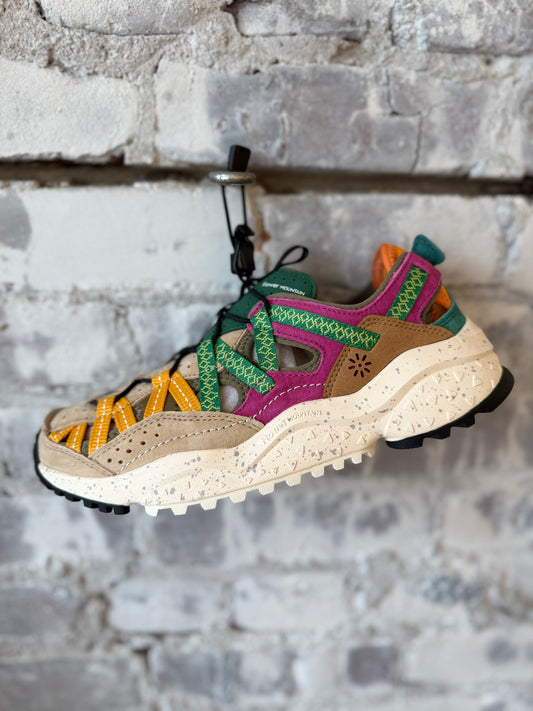 Kazana Women's Sandal/Sneaker - Salmon/Orange/Fuchsia - DUNE + SALT