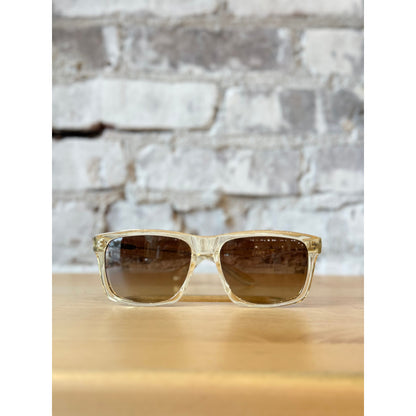 Walker Sunglasses - Champagne / Old English Polarized - DUNE + SALT