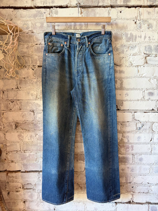 Unisex 13.5oz Selvedge Denim Straight Cut - Dark Engineer - DUNE + SALT