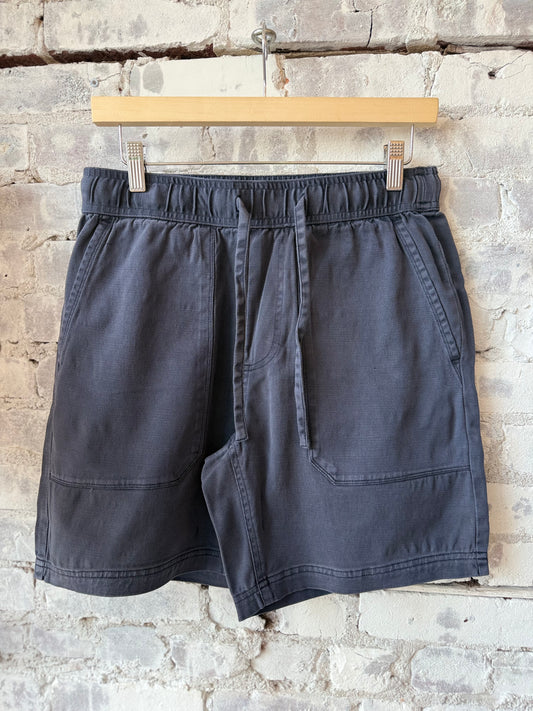 Tyler Washed Utility Short - Navy - DUNE + SALT