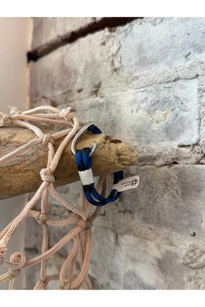 Black/Blue Nautical Fish Hook Bracelet - DUNE + SALT