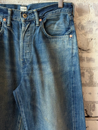 Unisex 13.5oz Selvedge Denim Straight Cut - Dark Engineer - DUNE + SALT