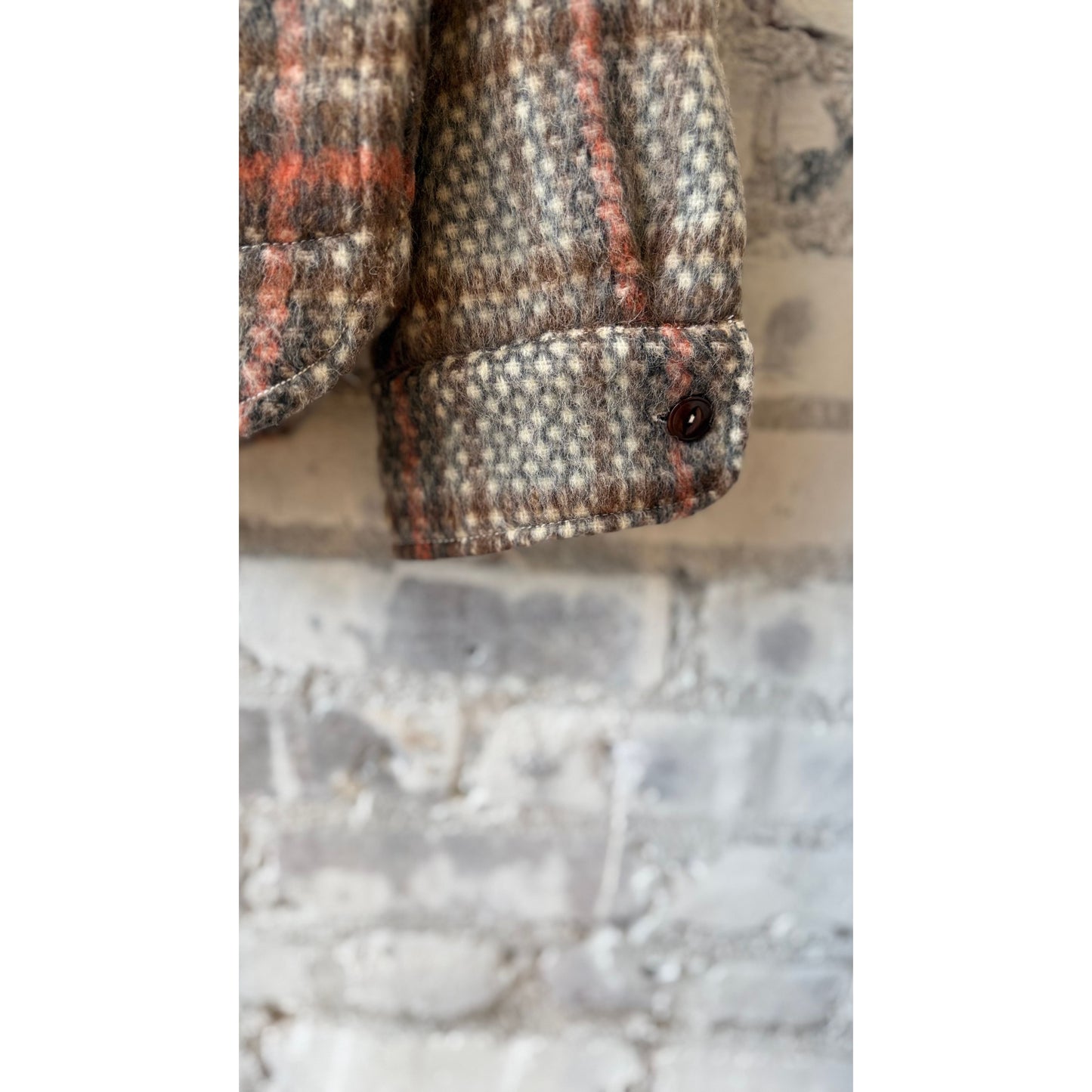 Mendon Wool Shirt Jacket - Hexagon Dobby Plaid - DUNE + SALT