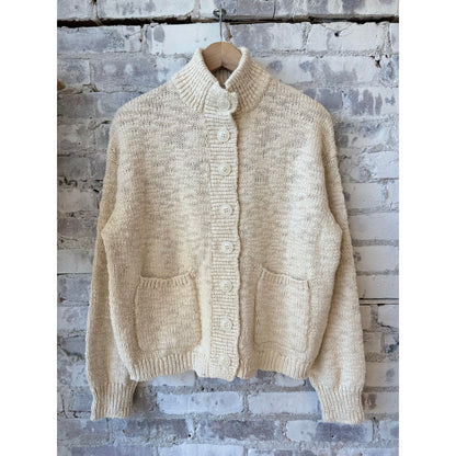 The Cardigan Sweater - Ivory - DUNE + SALT