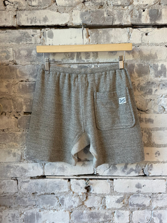 Kepani Raffy Fleece Sweat Shorts - Lt Gray Dim Gray