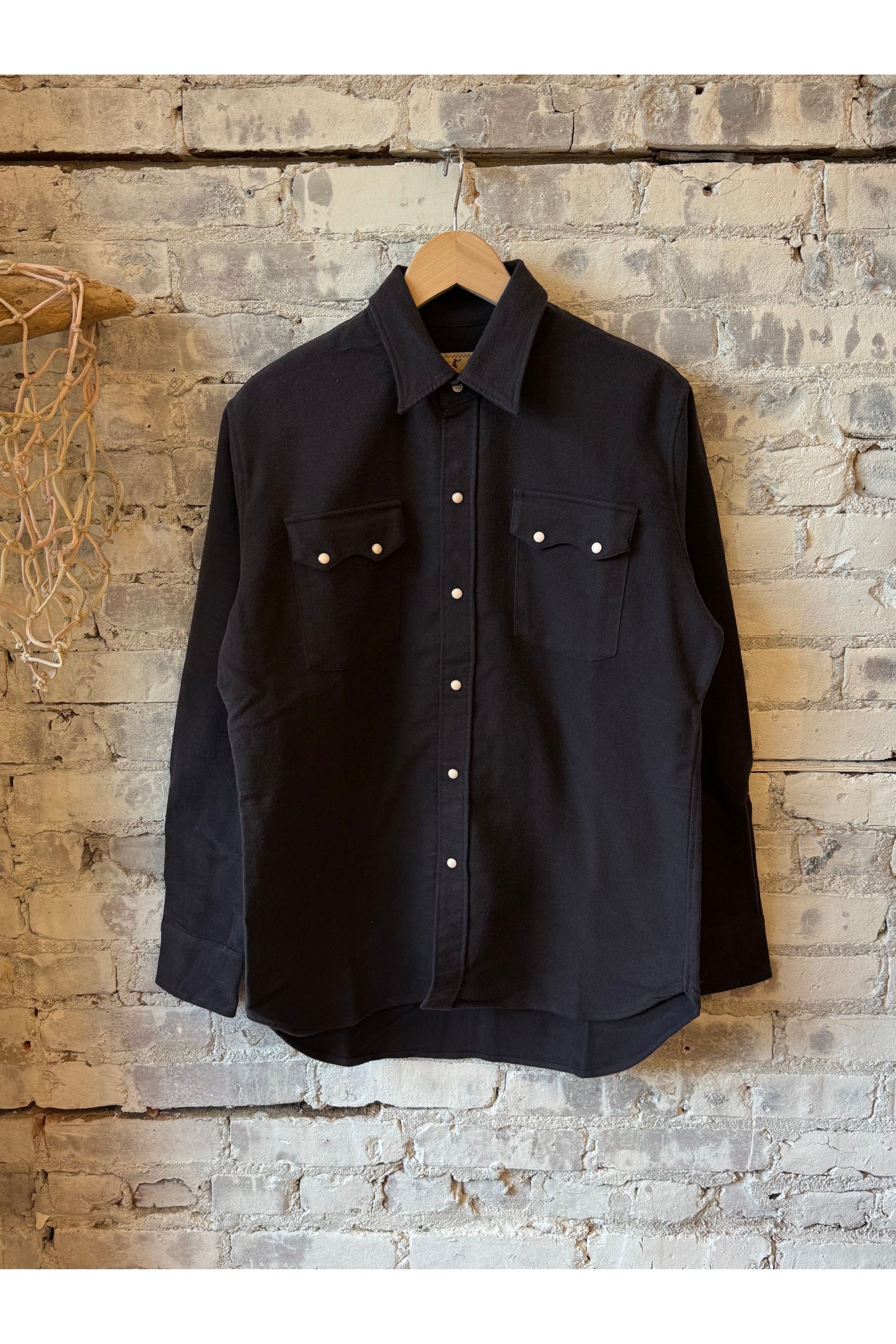 Moleskin Snap Shirt - Night Sky - DUNE + SALT