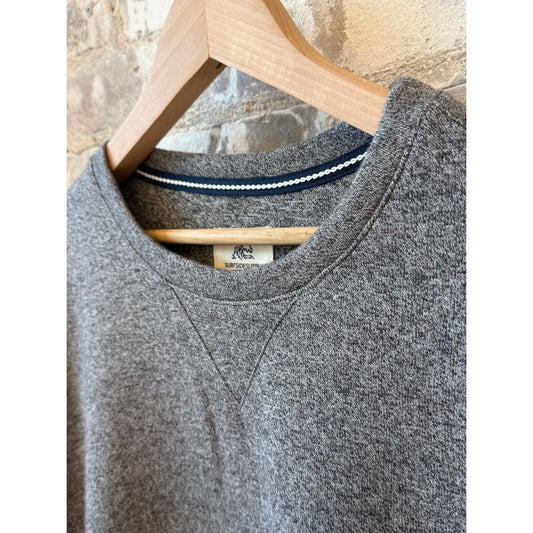 Surfside Supply Butch Cashmist Crewneck - Charcoal Heather Dim Gray